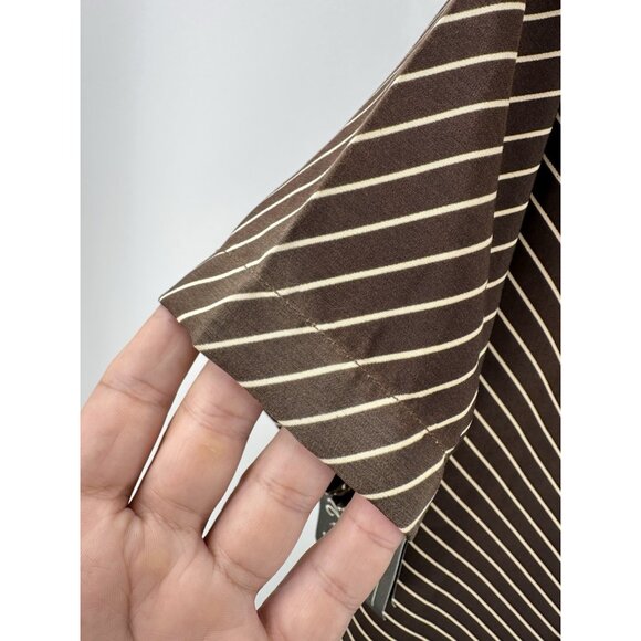 Sergio Vadducci 90’s Western Rodeo Short Sleeve Pearl Button Strip Shirt Size L - Picture 13 of 13